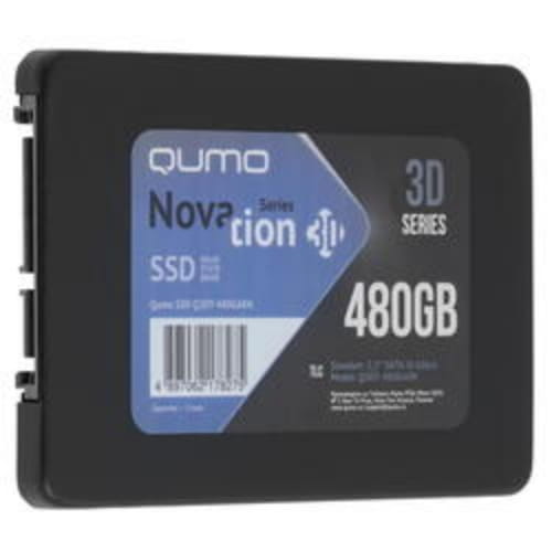 480 ГБ 2.5" SATA накопитель QUMO Novation 3D [Q3DT-480GAEN]