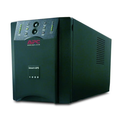 ИБП APC SUA1000I Smart-UPS 1000, черный, 8 розеток C13, AVR, USB, COM, ПО