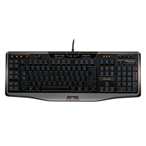 Клавиатура Logitech G110 Gaming Keyboard, USB, 920-002240, черный 