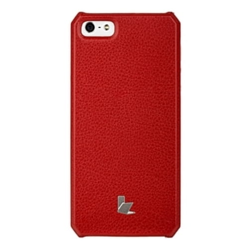 Накладка Jisoncase для iPhone 5 цвет красный JS-IP5-001