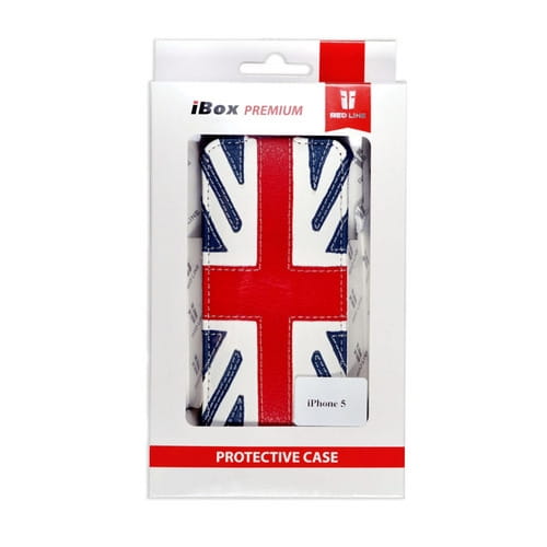 Чехол iBox Premium для iPhone 5 флаг Великобритания