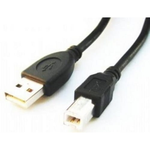 Кабель USB2.0 AM - BM 3м Gembird CCP-USB2-AMBM-10, позолоченные контакты, экранированный, черный