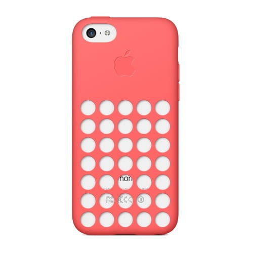 Накладка Apple для iPhone 5C Case Pink, MF036ZM/A, розовый