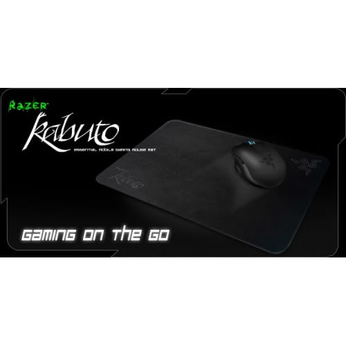Коврик для мыши игровой Razer Kabuto,  Для ноутбука, Тканевый гибкий, 280 x 195 x 1,2 мм, Микрофибра