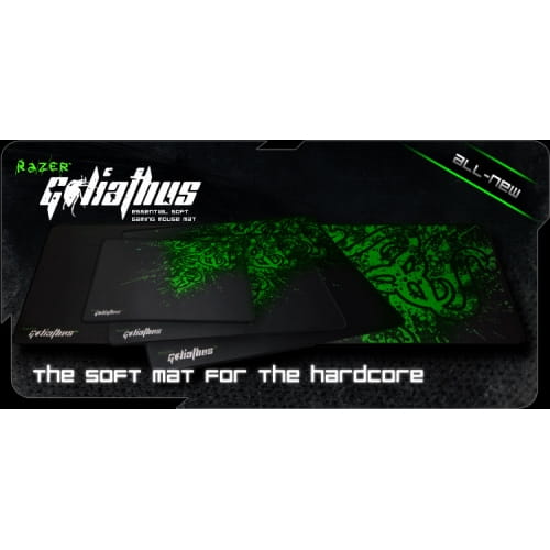 Коврик для мыши игровой Razer Goliathus 2013 Speed Extended, Тканевый гибкий, 920 x 294 x 3 мм, Гладкая поверхность