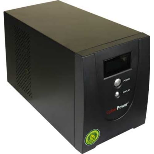 ИБП CyberPower Back-UPS VALUE1200ELCD SOHO, Line-Interactive, 1200VA / 720W, Tower, Schuko, LCD, Serial+USB
