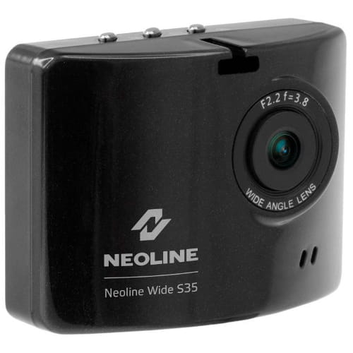 Видеорегистратор Neoline WIDE S35, Full HD: 1920*1080 (30 к/с), Н.264, G-сенсор, 350мА/ч, 32х50х67мм, 54г