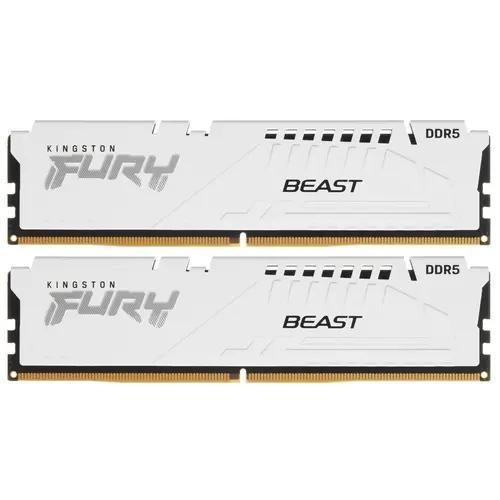 Оперативная память Kingston FURY Beast White [KF552C40BWK2-32] 32 ГБ