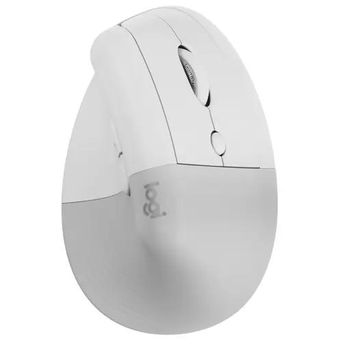 Вертикальная мышь беспроводная Logitech Lift Bluetooth Vertical Ergonomic [910-006475] белый