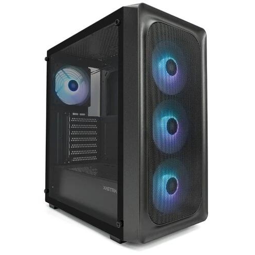 Корпус XASTRA A407 4ARGB [A407-4FC12A] черный