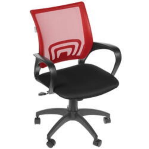 Кресло офисное Бюрократ CH-695N/R/TW-11 красный