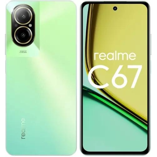 6.72" Смартфон realme C67 128 ГБ зеленый