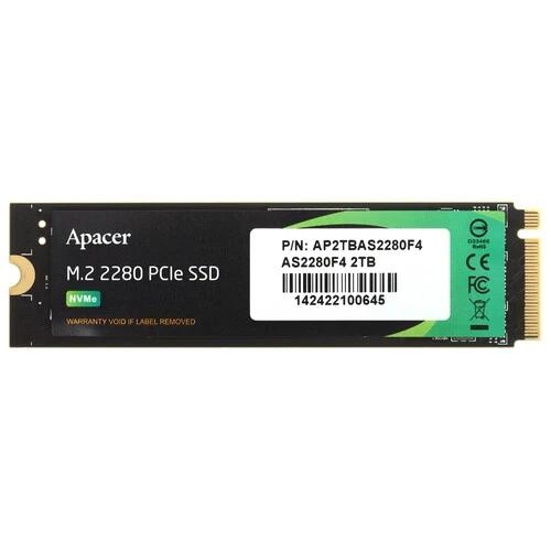 2000 ГБ M.2 NVMe накопитель Apacer AS2280F4 [AP2TBAS2280F4-1]