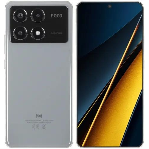 6.67" Смартфон POCO X6 Pro 256 ГБ серый
