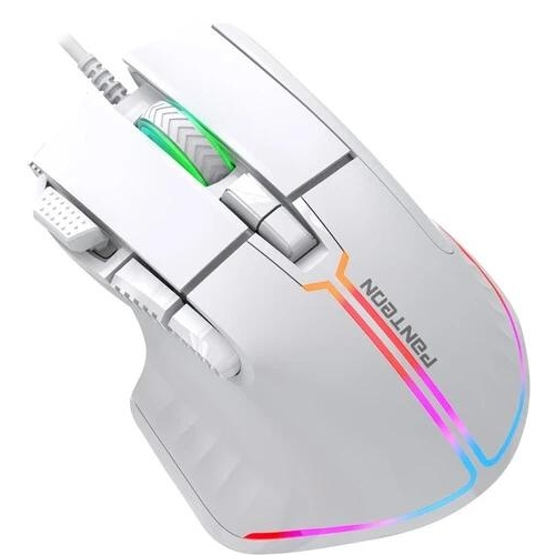Мышь проводная PANTEON MS89 [PANTEONMS89White(124)] белый