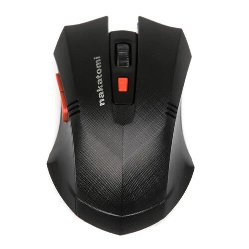 Мышь беспроводная Nakatomi Navigator MRON-04U  черный