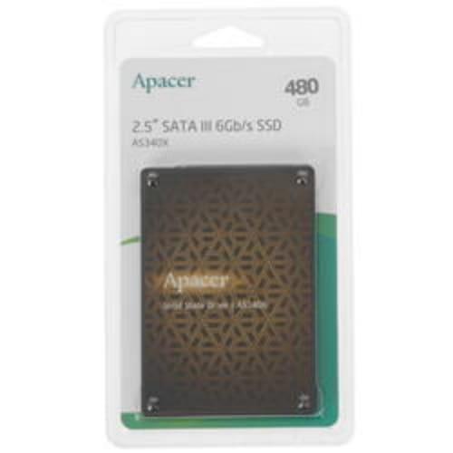 480 ГБ 2.5" SATA накопитель Apacer AS340X [AP480GAS340XC-1]