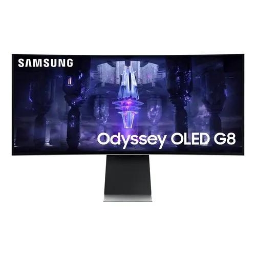 34" Монитор Samsung Odyssey OLED G8 S34BG850SI серебристый
