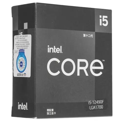 Процессор Intel Core i5-12490F BOX