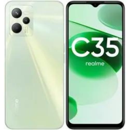 6.6" Смартфон realme C35 64 ГБ зеленый