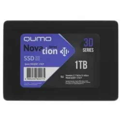 1000 ГБ 2.5" SATA накопитель QUMO Novation 3D [Q3DT-1TSCY]