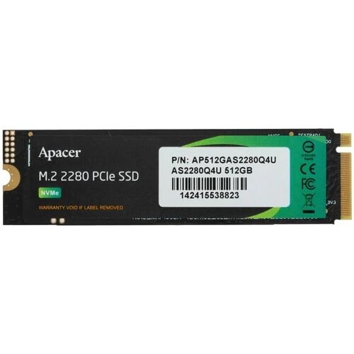 512 ГБ M.2 NVMe накопитель Apacer AS2280Q4U [AP480GAS2280P4-1]