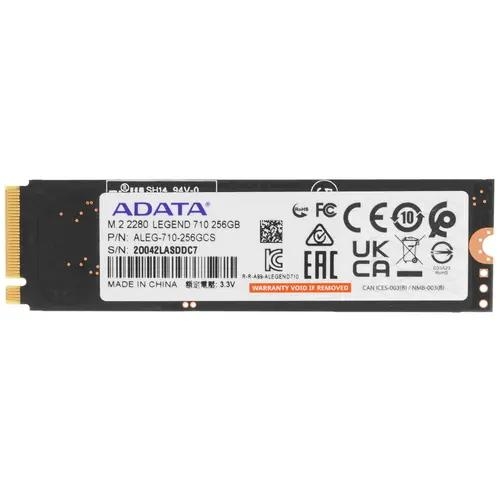 256 ГБ SSD M.2 накопитель ADATA LEGEND 710 [ALEG-710-256GCS]