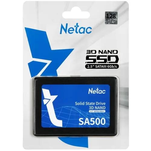 128 ГБ 2.5" SATA накопитель Netac SA500 [NT01SA500-128-S3X]