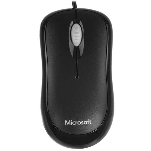 Мышь проводная Microsoft Basic Optical Mouse [P58-00057] черный