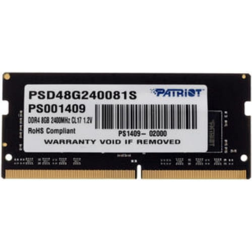 Оперативная память SODIMM Patriot Signature [PSD48G240081S] 8 ГБ