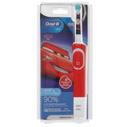 Электрическая зубная щетка Braun Oral-B Vitality Kids D100.413.2K Cars (EB10S) красный