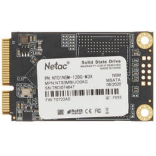128 ГБ MSATA накопитель Netac N5M [NT01N5M-128G-M3X]