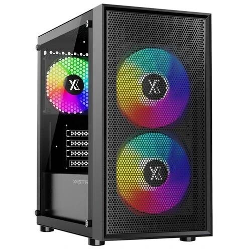 Корпус XASTRA A305M 3FRGB [A305M-2FC14F-1FC12F] черный
