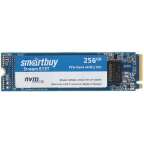 256 ГБ SSD M.2 накопитель Smartbuy Stream E13T [SBSSD-256GT-PH13T-M2P4]