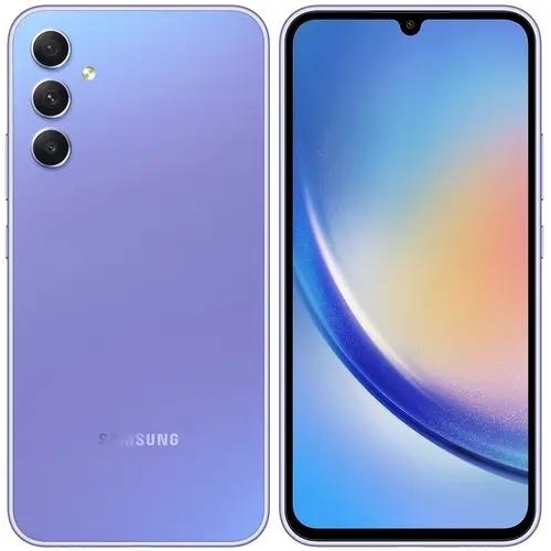 6.6" Смартфон Samsung Galaxy A34 5G 256 ГБ фиолетовый