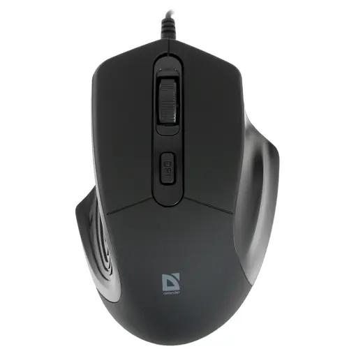 Мышь проводная Defender Datum MB-347 [52347] черный
