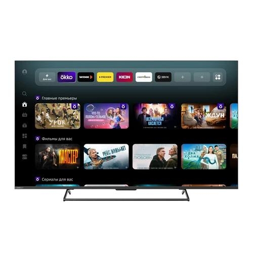 65" (165 см) Телевизор Sber SDX-65U4169 черный