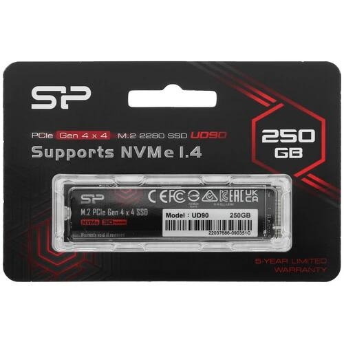 250 ГБ M.2 NVMe накопитель Silicon Power UD90 [SP250GBP44UD9005]