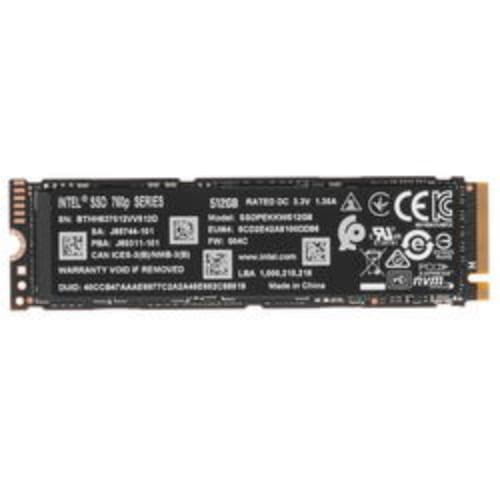 512 ГБ SSD M.2 накопитель Intel 760p Series [SSDPEKKW512G8XT]