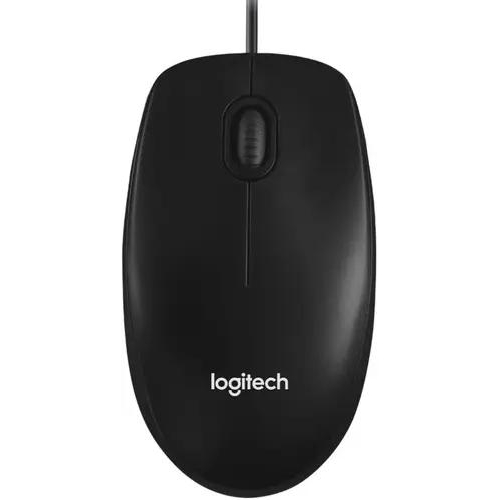 Мышь проводная Logitech M100 [910-006765] черный