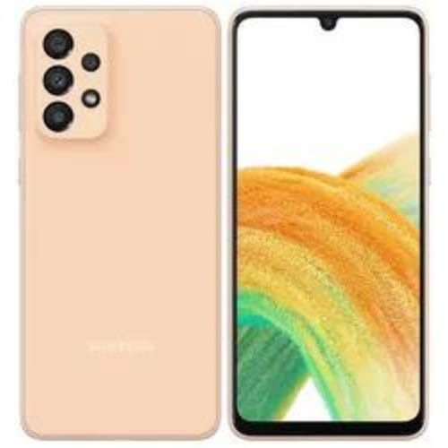 6.4" Смартфон Samsung Galaxy A33 5G 128 ГБ оранжевый