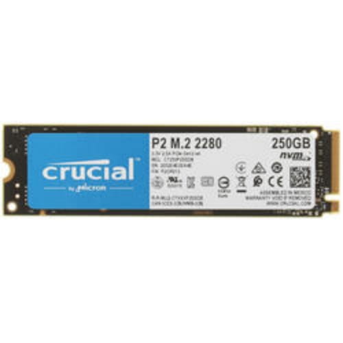 250 ГБ SSD M.2 накопитель Crucial P2 [CT250P2SSD8]