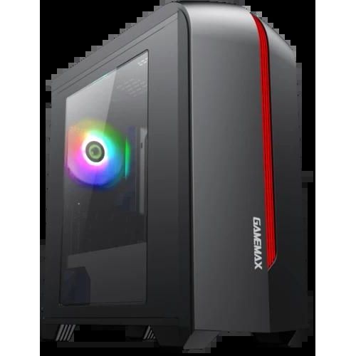 Корпус GameMax Centauri BR [Centauri Black Red] черный