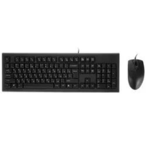 Клавиатура+мышь проводная A4Tech KR-8520D черный