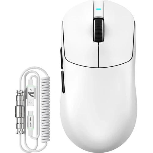 Мышь беспроводная/проводная Attack Shark X8Plus  белый