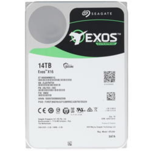 14 ТБ Жесткий диск Seagate Exos X16 [ST14000NM001G]