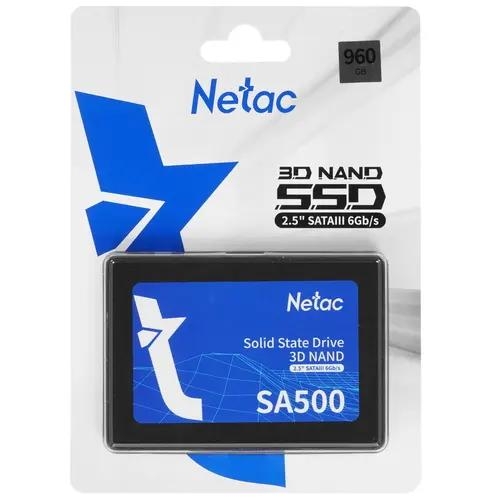 960 ГБ 2.5" SATA накопитель Netac SA500 [NT01SA500-960-S3X]