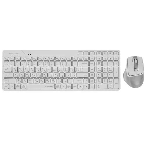 Клавиатура+мышь беспроводная   A4Tech Fstyler FB2800C Air2 белый