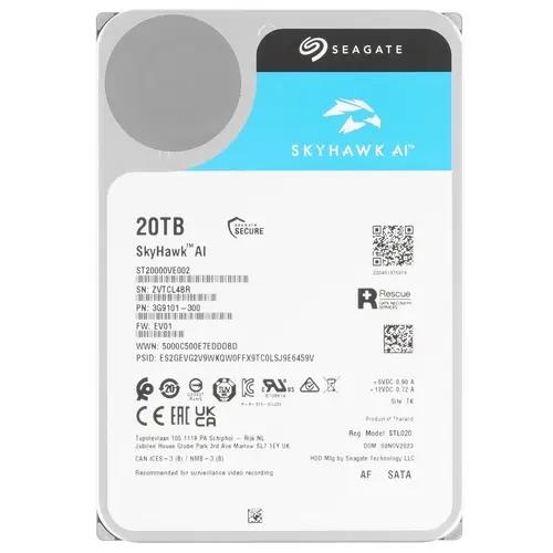 20 ТБ Жесткий диск Seagate SkyHawk AI [ST20000VE002]