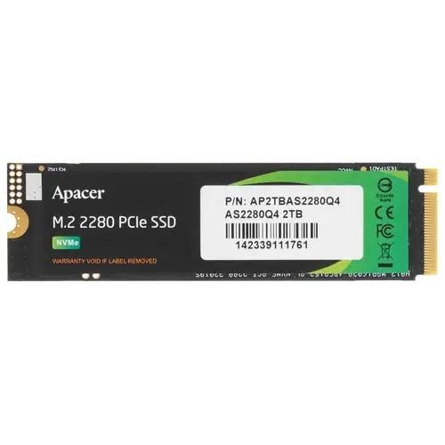 2000 ГБ M.2 NVMe накопитель Apacer AS2280Q4 [AP2TBAS2280Q4-1]